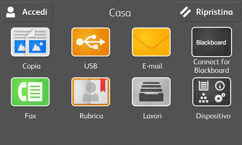 Blackboard Home Screen Blackboard Home Screen